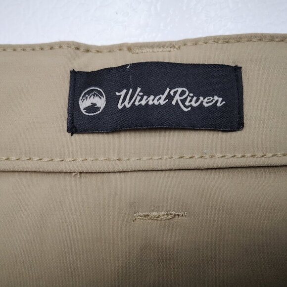 Wind River Men's Size 42/30 Tan Zipper & Button Closure Convertible Pants - Picture 3 of 16